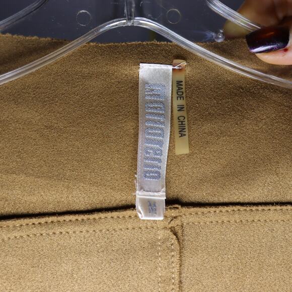 Maria Rello Anthropologie Faux Suede Fringe Jacket Waterfall Cardigan M - Picture 3 of 3